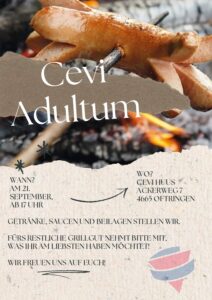 Cevi Adultum @ Cevi Huus